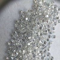 Cvd Diamond 1.20mm to1.25mm GHI VS SI Round Brilliant Cut Lab Grown HPHT Loose Stones TCW 1