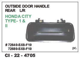 Out Side Door Handle REAR  L/R  HONDA CITY  L/R