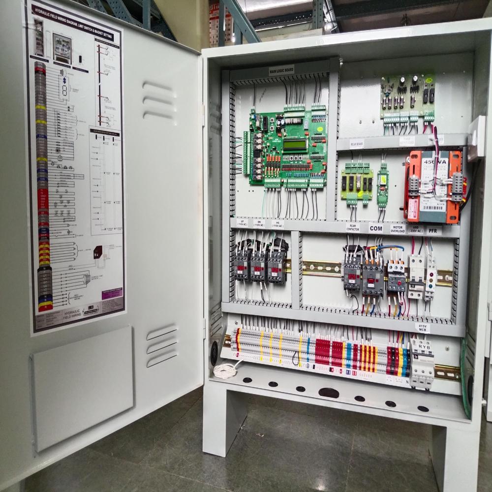 Hydraulic Control Panel Dol Type - Base Material: Mild Steel