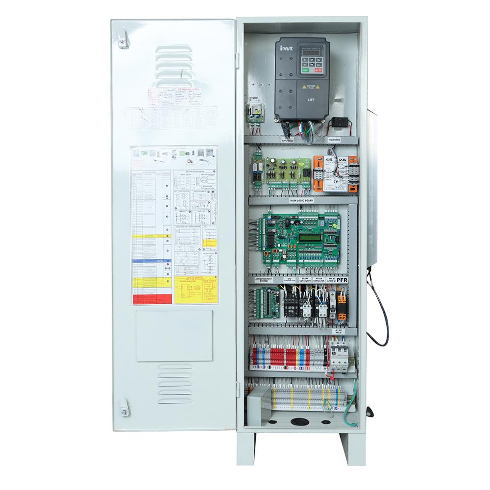 V3F Control Panel INVT Drive - Sheet Metal | G+7 Usage, Auto/Manual Door, 50 Hz Frequency, Maximum Speed 15 Mtr/Min, Three Phase 420 V