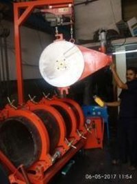 Thermoplastics Hdpe Pipe Welding Machine - 315mm-630mm Size | Semi-automatic, 400-500 Amp Output, 10 Kw Power Consumption