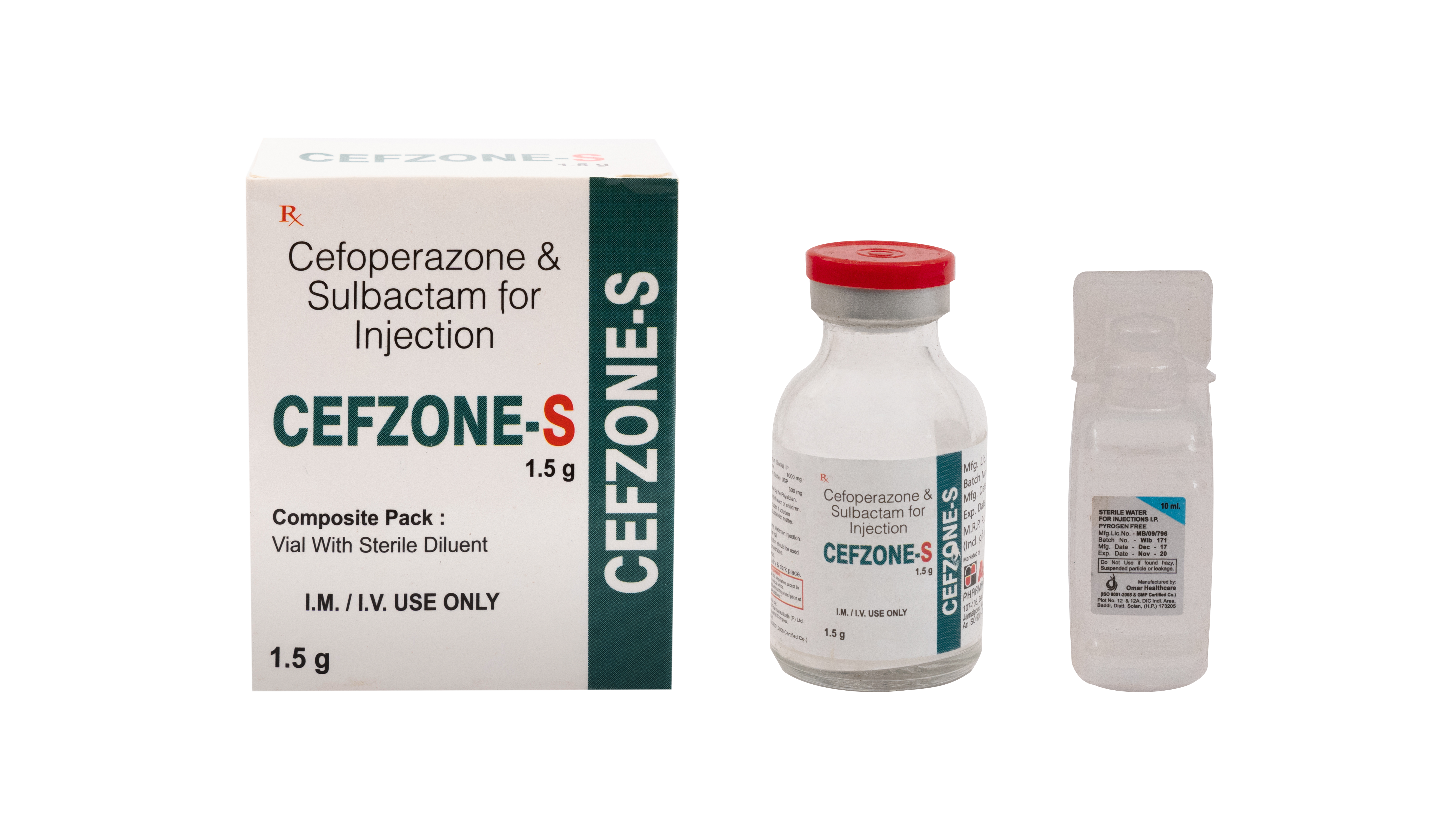 Cefoperazone & Sulbactum Inj.