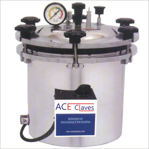 Wing Nut Type Autoclave Electrical With Thermostat  Timer