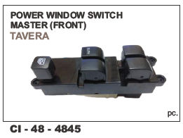 Power Window Switch Master(Front)  Tavera Vehicle Type: 4 Wheeler