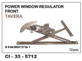 Power Window Regulator Front TAVERA L/R
