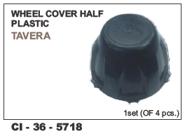 Wheel Cover Half Plastic TAVERA