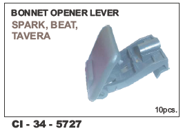 Bonnet Opener Lever SPARK, BEAT, TAVERA