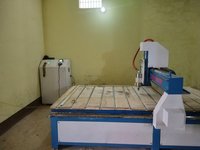 wood,mdf, wpc, corian ,marble, acrylics And all types of non metals 2D & 3D working machine