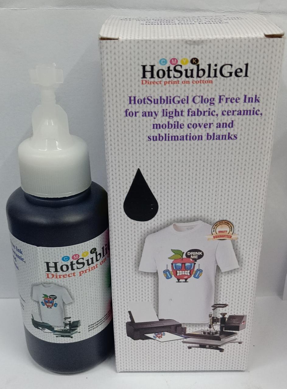 HotSubliGel Ink For Use Ink Cotton & Polyster Printing Ink