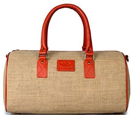 Multiple Jute Duffle Bag