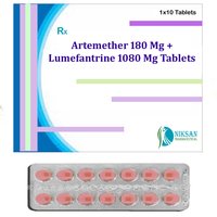 Artemether 180 Mg Lumefantrine 1080 Mg Tablets Age Group: Suitable For All Ages