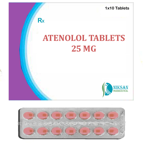 Atenolol 25 Mg Tablets