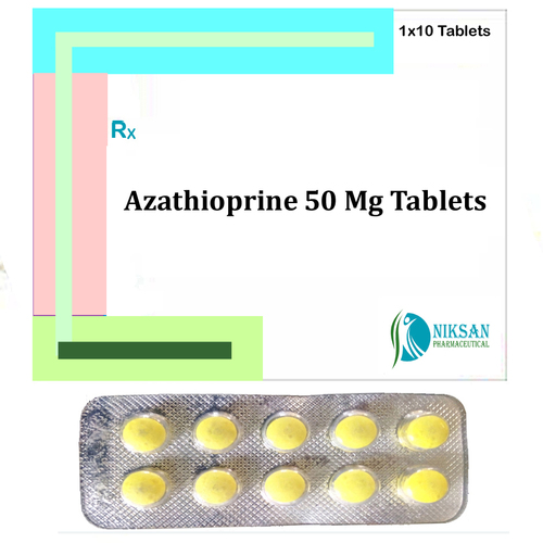 Azathioprine 50 Mg Tablets By NIKSAN PHARMACEUTICAL