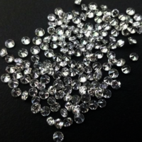 Cvd Diamond 1.35mm to1.40mm GHI VS SI Round Brilliant Cut Lab Grown HPHT Loose Stones TCW 1