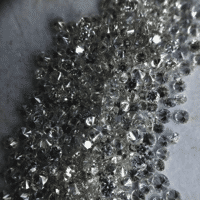 Cvd Diamond 1.30mm to1.35mm FGH VS SI Round Brilliant Cut Lab Grown