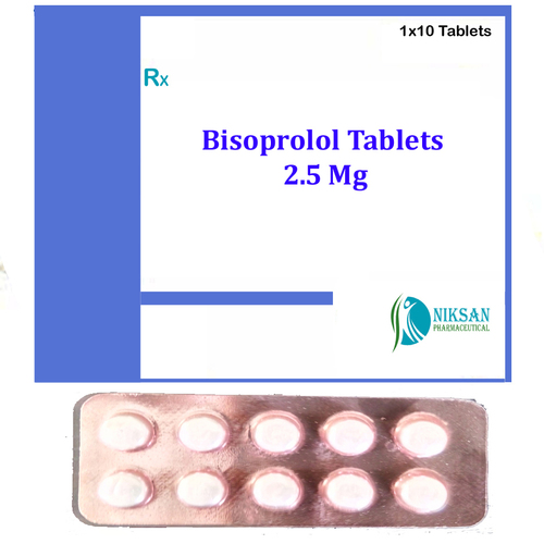 Bisoprolol 2.5 Mg Tablets