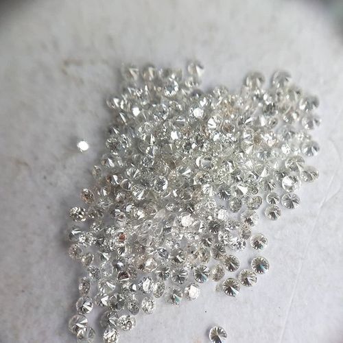 Cvd Diamond 1.60mm to1.70mm GHI VS SI Round Brilliant Cut Lab Grown HPHT Loose Stones TCW 1