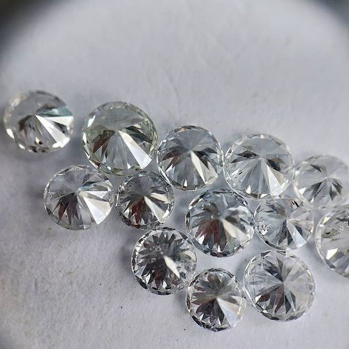 Cvd Diamond 2.70mm to 2.80mm GHI VS SI Round Brilliant Cut Lab Grown HPHT Loose Stones TCW 1