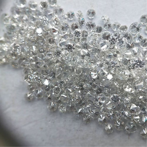 Cvd Diamond 3.30mm to 3.40mm  GHI VS SI Round Brilliant Cut Lab Grown HPHT Loose Stones TCW 1