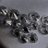 Cvd Diamond 3.50mm 3.60mm GHI VS SI Round Brilliant Cut Lab Grown HPHT Loose Stones TCW 1