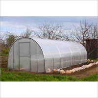 White Round Mini Greenhouse