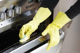 Oven Cleaning Gloves By RUBBER TRADE CENTER