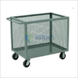 Easy To Operate Wire Mesh Trolley