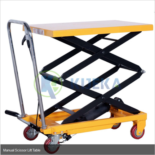 Manual Scissor Lift Table Load Capacity: Up To 1.5 Tonne