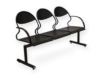 3 Seater MS Perforated Chair
