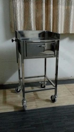 Stainless Steel Ecg Trolley