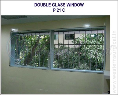 Double Glass Window By WESTERN SURGICAL
