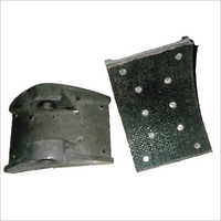 Industrial Machine Brake Shoe Liner - Asbestos Material, Heavy Vehicle Compatibility, Custom Thickness, Manual Operation, 80-150â°c Operating Temperature | Features Brake Shoes, All Sizes Available