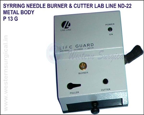 Syrring Needle Burner & Cutter LAB LINE ND-22 - METAL BODY