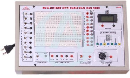 Analog And Digital Bread Board Trainer Kit Labcare-online Light Weight Easy To Portable