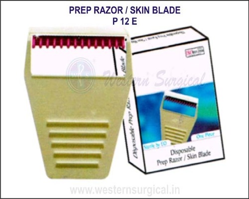 Prep Razor / Skin Blade By WESTERN SURGICAL