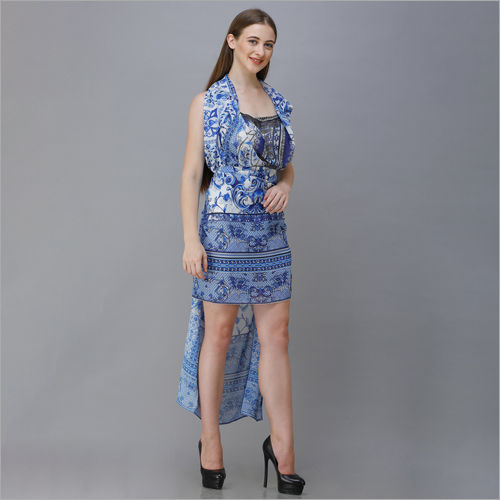 Availoable In All Color Ladies Designer Printed Dress