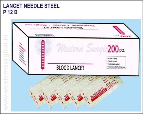 Lancet Needle Steel