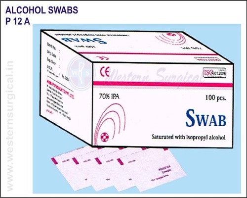 Alcohol Swabs By WESTERN SURGICAL