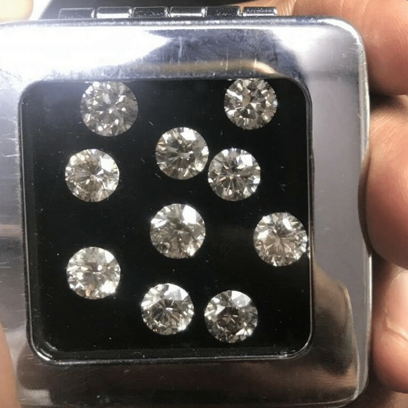 Cvd Diamond 4.10mm DEF VVS VS Round Brilliant Cut Lab Grown HPHT Loose Stones TCW 1