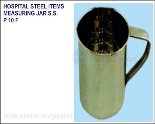 Hospital Steel Items - Measuring Jar S.S.