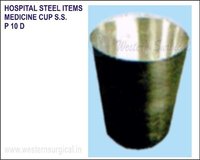Hospital Steel Items - Medicine Cup S.S.