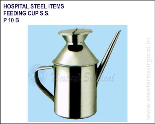 Hospital Steel Items - Feeding Cup S.S.