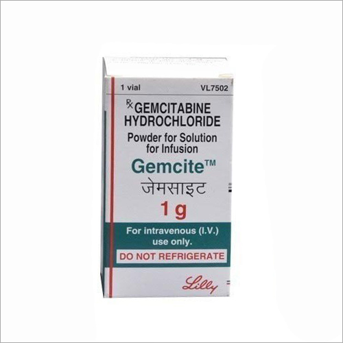 Gemcitabine Hydrochloride Powder For Solution For Infusion Ingredients: Bupivacaine