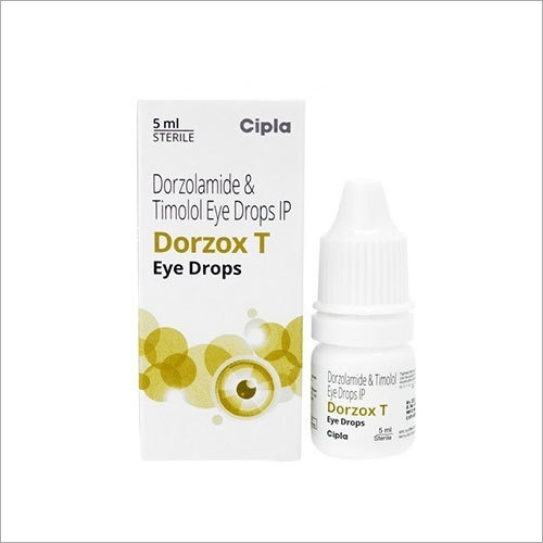 5 ml Dorzolamide And Timolol Eyes Drop IP