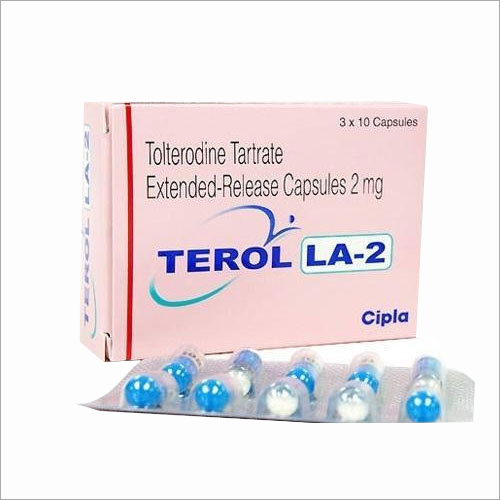 2 mg Tolterodine Tartrate Extended Release Capsules