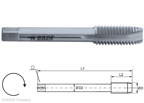 Baer Short Machine Tap form B