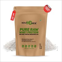 HEALTHOXIDE Natural-Organic Raw Whey Protein, 500 g