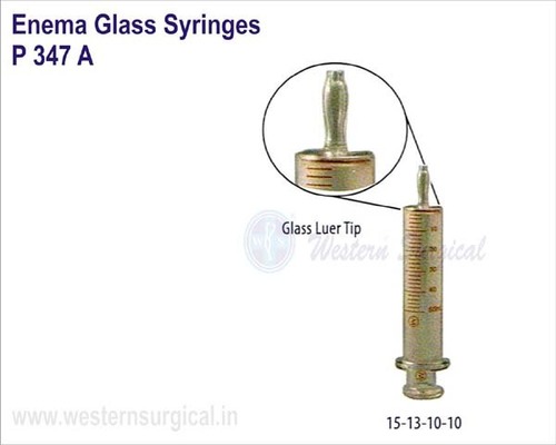 Enema Glass Syringes