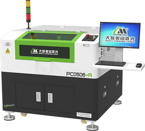 White&Black&Green High Precision Co2 Laser Cutter