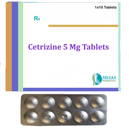 Cetirizine 5 Mg Tablets